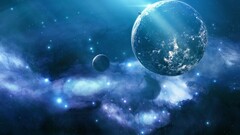 space art digital art Space planet