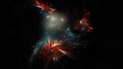 space art nebula Space digital art