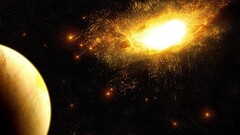 space art planet digital art