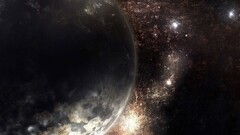 space art planet digital art