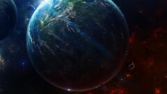 space art planet Space digital art