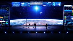 space art planet Space space station