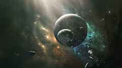 space art Space artwork planet