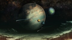 space art Space planet