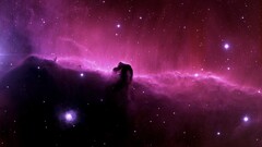 Space galaxy Horsehead Nebula digital art Stars space art