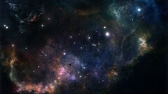 Space galaxy nebula digital art space art Stars