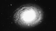 Space galaxy Stars monochrome digital art space art