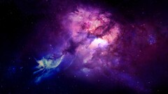 Space galaxy universe space art nebula digital art