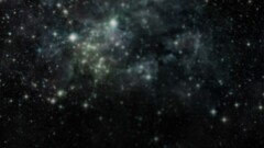 Space nebula colorful blurred