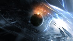 Space planet digital art space art