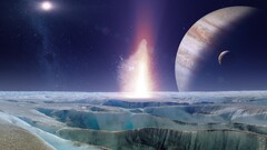 Space planet galaxy digital art space art