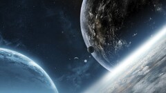 Space planet space art digital art