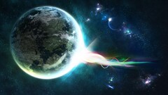 Space planet space art digital art