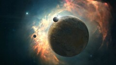 Space planet space art digital art