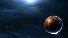 Space planet space art digital art