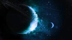 Space planet space art digital art