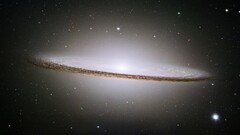 Space Sombrero Galaxy galaxy space art digital art