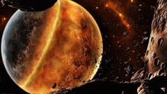 Space space art apocalyptic digital art