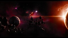 Space spaceship space art digital art science fiction