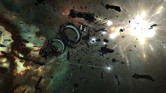 Space spaceship Space Battle video games eve online