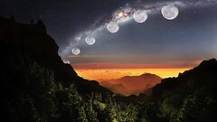 Space Stars sky digital art