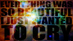 Space Typography space art