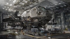 spaceship science fiction vehicle futuristic