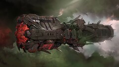 spaceship science fiction vehicle