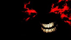 Spawn demon Minimalism fantasy art