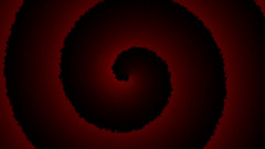 spiral digital art black circle