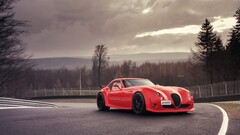 Sports Car Car Wiesmann Wiesmann GT MF4-CS red cars