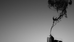 spray black Simple Background smoke monochrome Minimalism