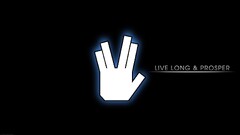 Star Trek live long and prosper Minimalism