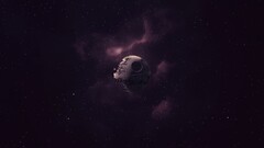 star wars Death Star artwork Space purple science fiction