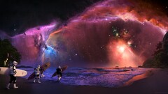 star wars digital art space art Space beach surfboards humor