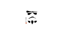 star wars Minimalism stormtrooper