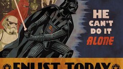 star wars propaganda Darth Vader humor artwork sith