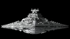star wars Star Destroyer Imperial Forces render spaceship