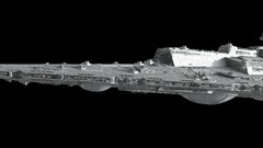 star wars Star Destroyer multiple display render cgi digital art