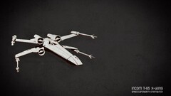 star wars X-Wing Minimalism spaceship