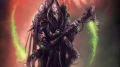 starcraft starcraft ii Protoss Dark Templar video games