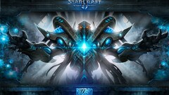 starcraft starcraft ii Protoss video games blue