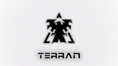 starcraft Terran video games Minimalism white background