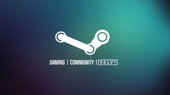 Steam (software) gradient valve corporation simple logo