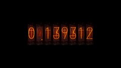 steins gate Anime time travel numbers Nixie Tubes