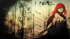 steins gate makise kurisu anime girls Anime redhead