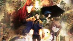 steins gate makise kurisu okabe rintarou shiina mayuri Anime