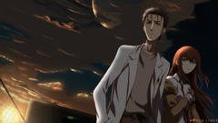 steins gate okabe rintarou makise kurisu Anime anime girls