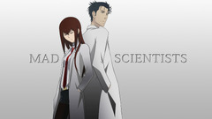 steins gate okabe rintarou makise kurisu Scientists Anime