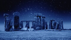 Stonehenge History night sky